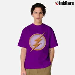 Men’s The Flash Season TV Show Classic T-Shirt in purple | Soft, Breathable Everyday Wear