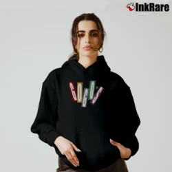 Women’s The Go - go's 1984 Tour Vintage Band Cozy Hoodie in black | Warm, Structured, Stylish