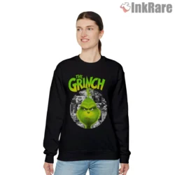 The Grinch Classic Close Up Christmas Shirt on graphic shirt for women graphic tee