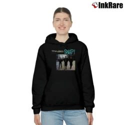 Women’s The Jam Band Logo Graphic Cozy Hoodie in black | Warm, Structured, Stylish