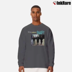 Men’s The Jam Band Logo Graphic Long-Sleeve Shirt in charcoal | Sleek, Lightweight, Year-Round Wear