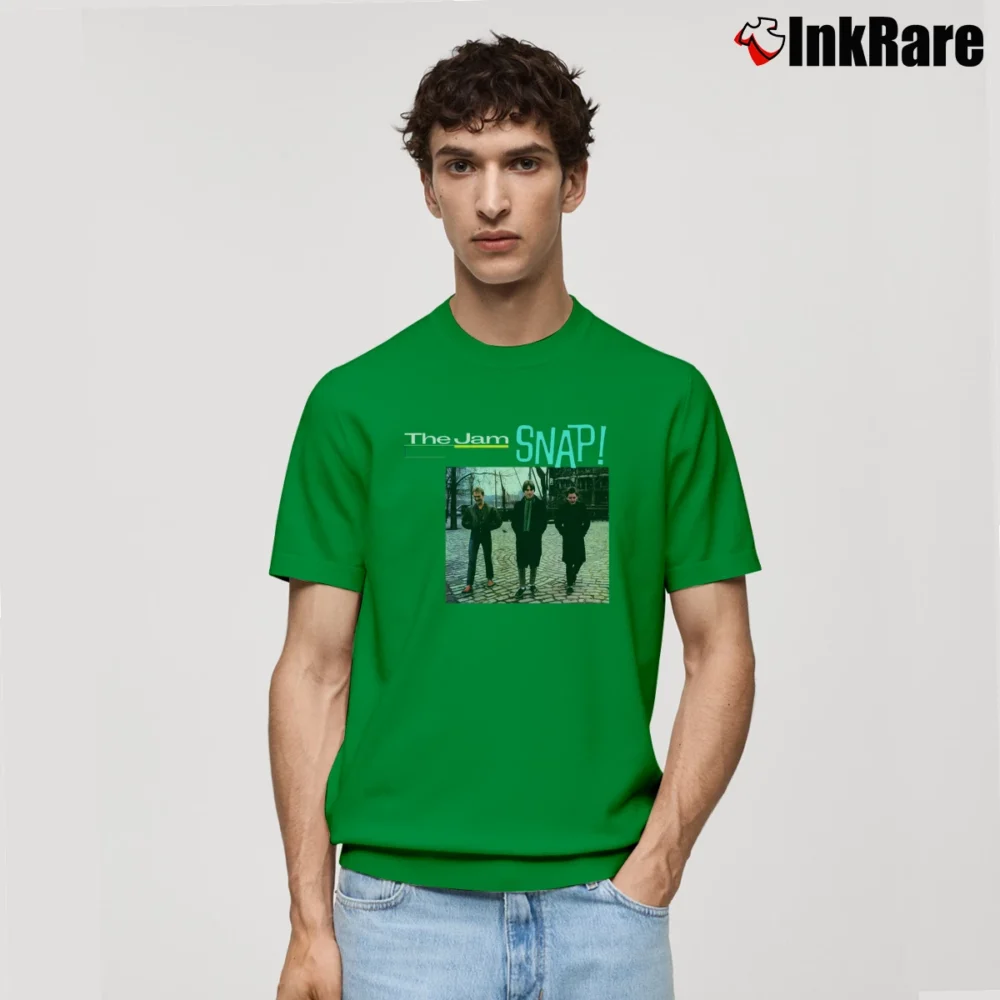 Men’s The Jam Band Logo Graphic Classic T-Shirt in irish green | Soft, Breathable Everyday Wear
