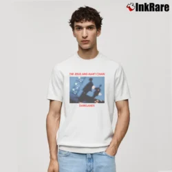 Men’s The Jesus And Mary Chain Darklands Band Classic T-Shirt in white | Soft, Breathable Everyday Wear