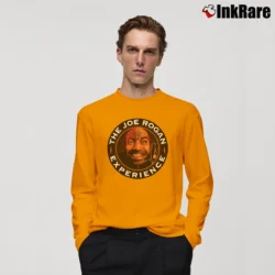Men’s The Joe Rogan Experience Long-Sleeve Shirt in orange | Sleek, Lightweight, Year-Round Wear