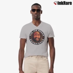 Men’s The Joe Rogan Experience V-Neck Tee in sport grey | Sharp, Breathable, Everyday Staple