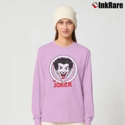 Women’s The Joker DC Comics Target Adult Long-Sleeve Top in light pink | Sleek, Versatile, All-Season