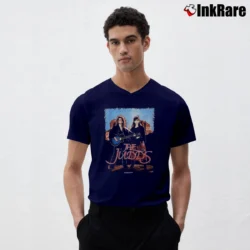 Men’s The Judds Farewell Tour 1991 V-Neck Tee in navy | Sharp, Breathable, Everyday Staple