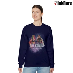 Women’s The Kabuki Warriors Relaxed Sweatshirt in navy | Soft, Laid-Back Vibe