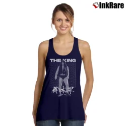 Women’s The King Minoru Suzuki Kaze Ni Nare for NJPW Fans Tank Top in navy | Lightweight, Movement-Friendly