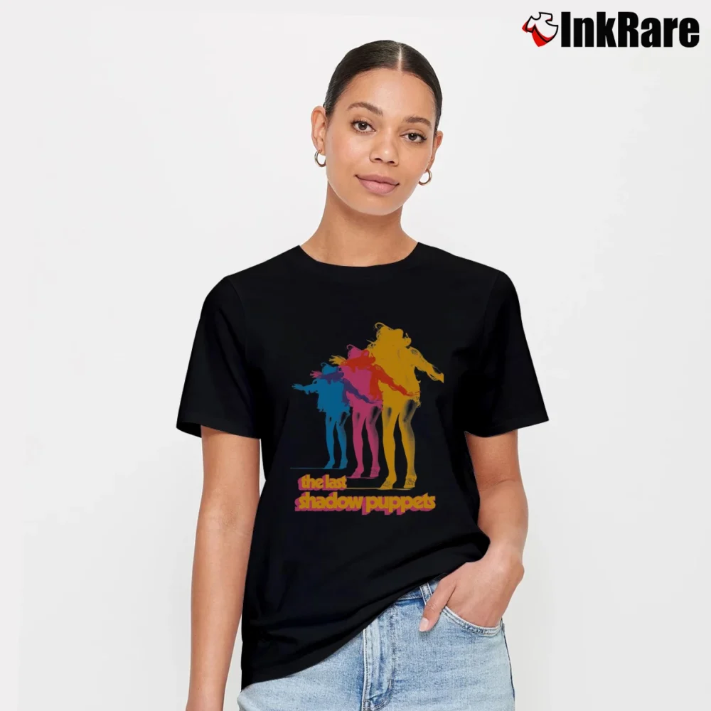 Women’s The Last Shadow Puppets Baroque Pop Signature T-Shirt in black | Soft, Flattering Fit