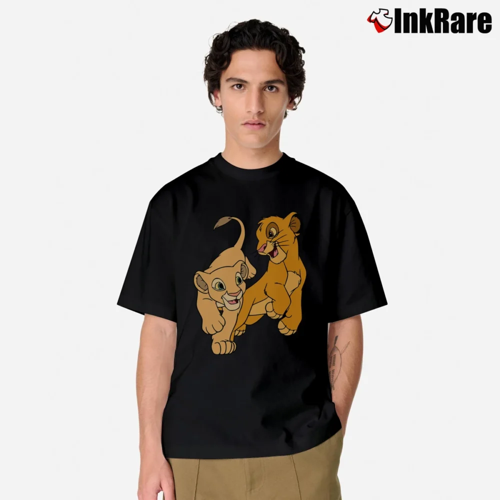 Men’s The Lion King Disney Classic T-Shirt in black | Soft, Breathable Everyday Wear