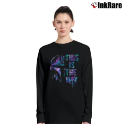 Women’s The Mandalorian This Is The Way Star Wars Long-Sleeve Top in black | Sleek, Versatile, All-Season