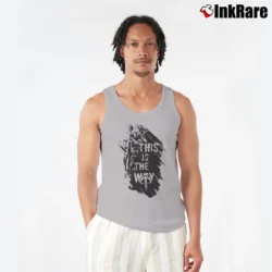 Men’s The Mandalorian This Is The Way Tank Top in sport grey | Breathable, Active-Friendly Design