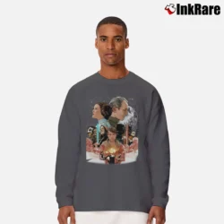 Men’s The Midnight Society Nostalgic Long-Sleeve Shirt in charcoal | Sleek, Lightweight, Year-Round Wear