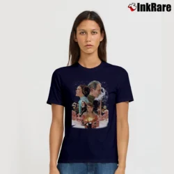 Women’s The Midnight Society Nostalgic Signature T-Shirt in navy | Soft, Flattering Fit