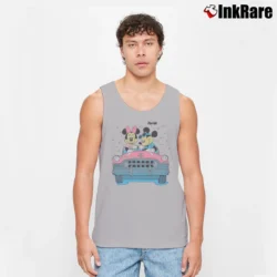 Men’s The Most Magical Mickey And Minnie Couple Tank Top in sport grey | Breathable, Active-Friendly Design