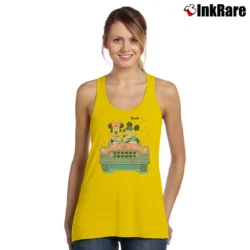 Women’s The Most Magical Mickey And Minnie Couple Tank Top in yellow | Lightweight, Movement-Friendly