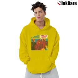 Men’s The Mothers Of Invention Freak Out Pullover Hoodie in yellow | Cozy, Durable, Modern Fit