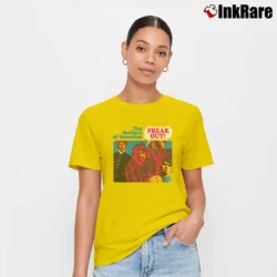 Women’s The Mothers Of Invention Freak Out Signature T-Shirt in yellow | Soft, Flattering Fit