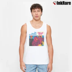 Men’s The Mothers Of Invention Freak Out Tank Top in white | Breathable, Active-Friendly Design