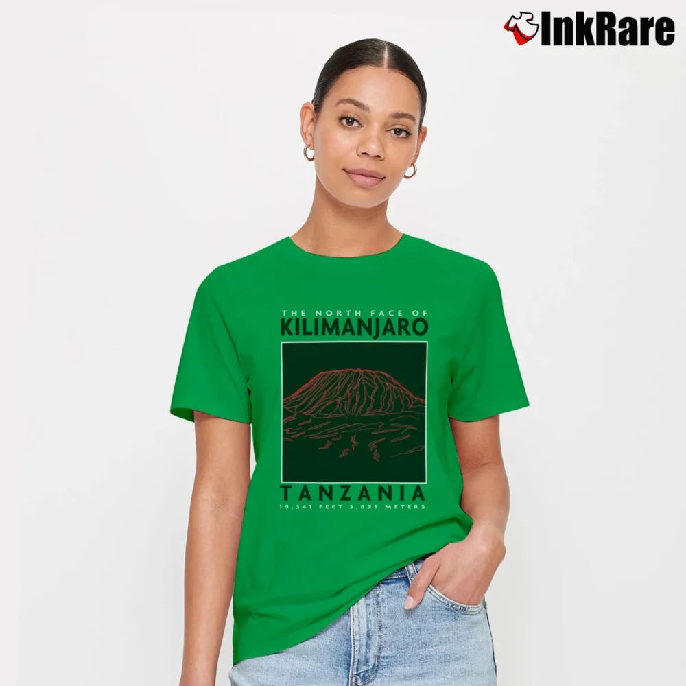 Women’s The North Face Highest Peaks Uo Exclusive Signature T-Shirt in irish green | Soft, Flattering Fit