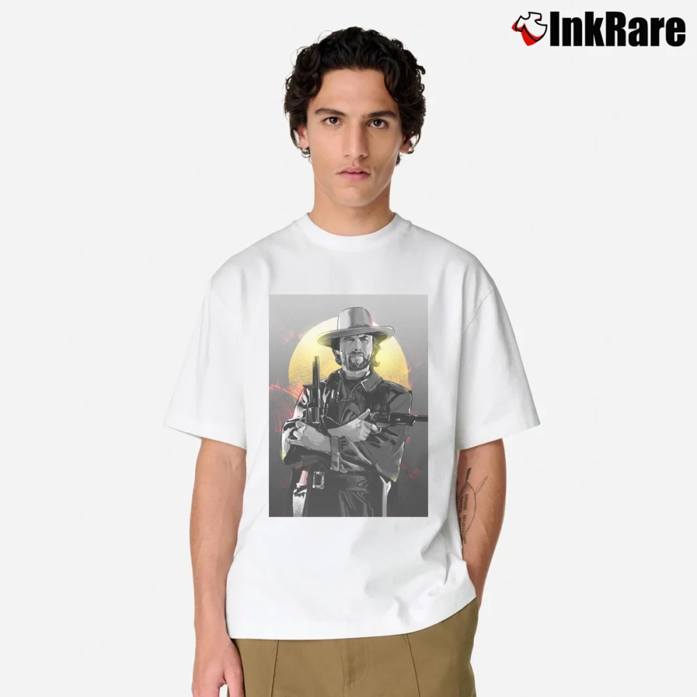 Men’s The Outlaw Josey Wales Classic T-Shirt in white | Soft, Breathable Everyday Wear