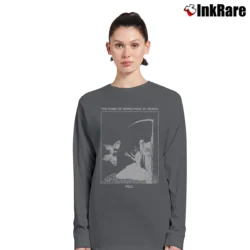 Women’s the pains of being pure at heart band indie rock Long-Sleeve Top in charcoal | Sleek, Versatile, All-Season