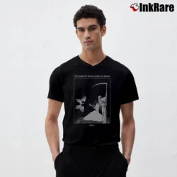 Men’s the pains of being pure at heart band indie rock V-Neck Tee in black | Sharp, Breathable, Everyday Staple