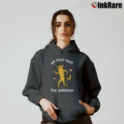 Women’s The Pokeman Pikachu Parody Pokemon Cozy Hoodie in charcoal | Warm, Structured, Stylish