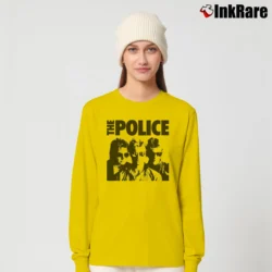Women’s The Police Band Uk Sting Music Long-Sleeve Top in yellow | Sleek, Versatile, All-Season