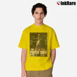 Men’s The Poster Child Anthony Edwards Dunk Classic T-Shirt in yellow | Soft, Breathable Everyday Wear