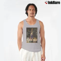 Men’s The Poster Child Anthony Edwards Dunk Tank Top in sport grey | Breathable, Active-Friendly Design