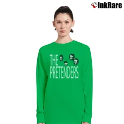 Women’s The Pretenders 1984 USA Tour Long-Sleeve Top in irish green | Sleek, Versatile, All-Season