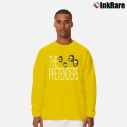 Men’s The Pretenders 1984 USA Tour Long-Sleeve Shirt in yellow | Sleek, Lightweight, Year-Round Wear