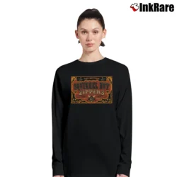Women’s the return squirrel nut zippers swing revival band Long-Sleeve Top in black | Sleek, Versatile, All-Season