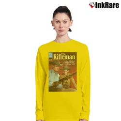Women’s The Rifleman Western TV Series Long-Sleeve Top in yellow | Sleek, Versatile, All-Season