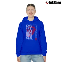 Women’s The Rolling Stones Concert Zurich Switzerland Cozy Hoodie in royal blue | Warm, Structured, Stylish