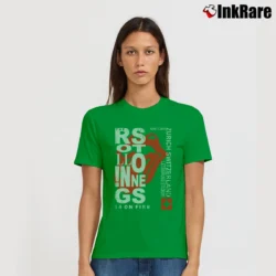 Women’s The Rolling Stones Concert Zurich Switzerland Signature T-Shirt in irish green | Soft, Flattering Fit