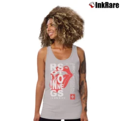 Women’s The Rolling Stones Concert Zurich Switzerland Tank Top in sport grey | Lightweight, Movement-Friendly