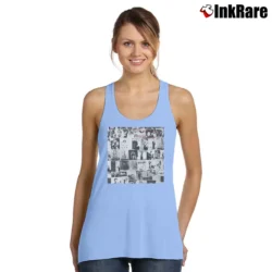 Women’s The Rolling Stones Exile On Main Street for Rock Fans Tank Top in light blue | Lightweight, Movement-Friendly