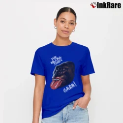 Women’s The Rolling Stones Grrr Legends Of Rock Signature T-Shirt in royal blue | Soft, Flattering Fit