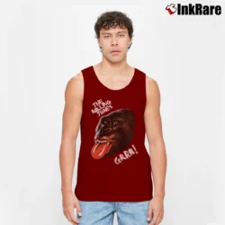 Men’s The Rolling Stones Grrr Legends Of Rock Tank Top in maroon | Breathable, Active-Friendly Design