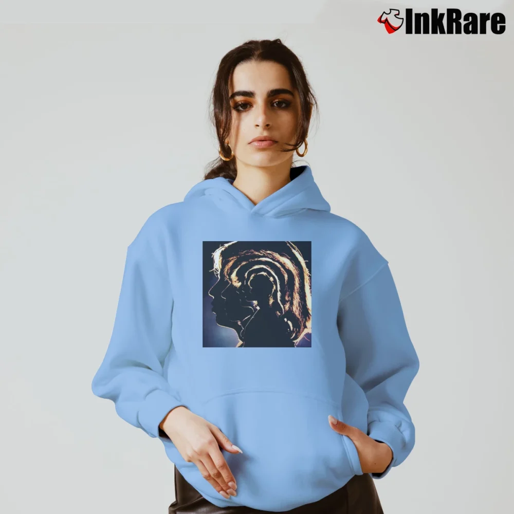 Women’s The Rolling Stones Hot Rocks 1964 1971 for Classic Album Lovers Cozy Hoodie in light blue | Warm, Structured, Stylish
