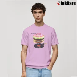 Men’s The Rolling Stones Let It Bleed Classic T-Shirt in light pink | Soft, Breathable Everyday Wear