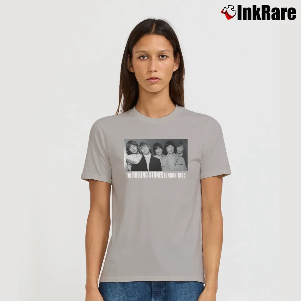 Women’s The Rolling Stones London 1965 Signature T-Shirt in sport grey | Soft, Flattering Fit