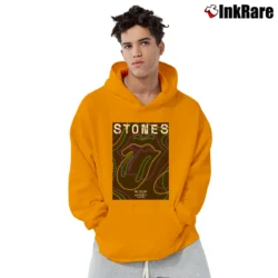 Men’s The Rolling Stones No Filter New Orleans La 2019 Us Tour Pullover Hoodie in orange | Cozy, Durable, Modern Fit