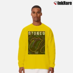 Men’s The Rolling Stones No Filter New Orleans La 2019 Us Tour Long-Sleeve Shirt in yellow | Sleek, Lightweight, Year-Round Wear