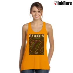 Women’s The Rolling Stones No Filter New Orleans La 2019 Us Tour Tank Top in orange | Lightweight, Movement-Friendly