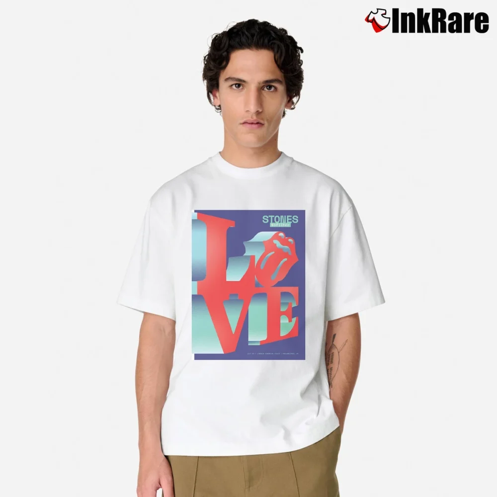 Men’s The Rolling Stones No Filter Philadelphia Tour 2019 Classic T-Shirt in white | Soft, Breathable Everyday Wear