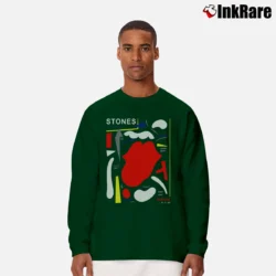 Men’s The Rolling Stones No Filter Warsaw Poland Tour 2018 Long-Sleeve Shirt in forest green | Sleek, Lightweight, Year-Round Wear
